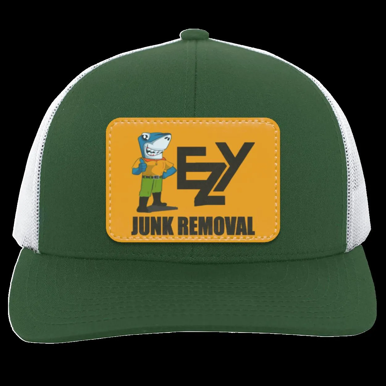 sharkhat EZY Junk Removal Trucker Snap Back - Patch