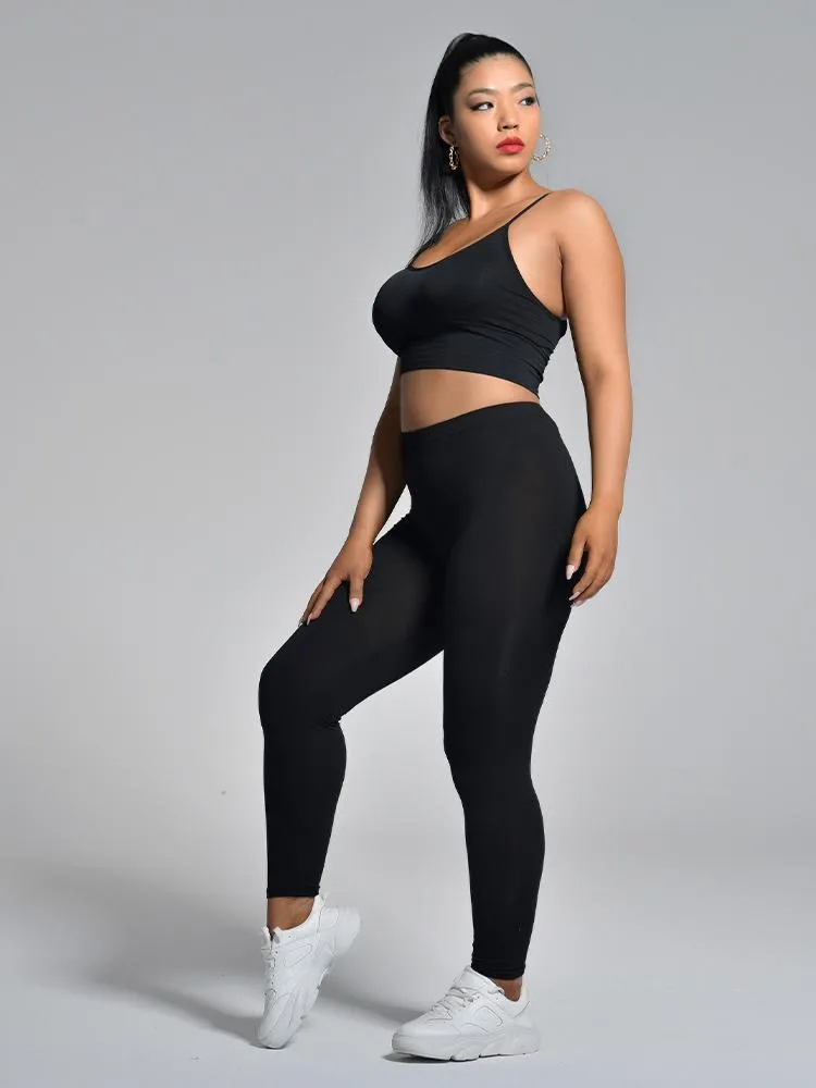 Skinny Solid Color Leggings