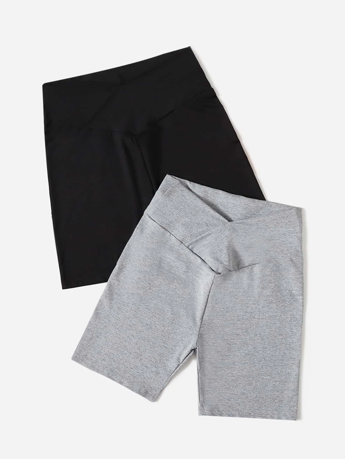 Sporty Plain Short Women Leggings