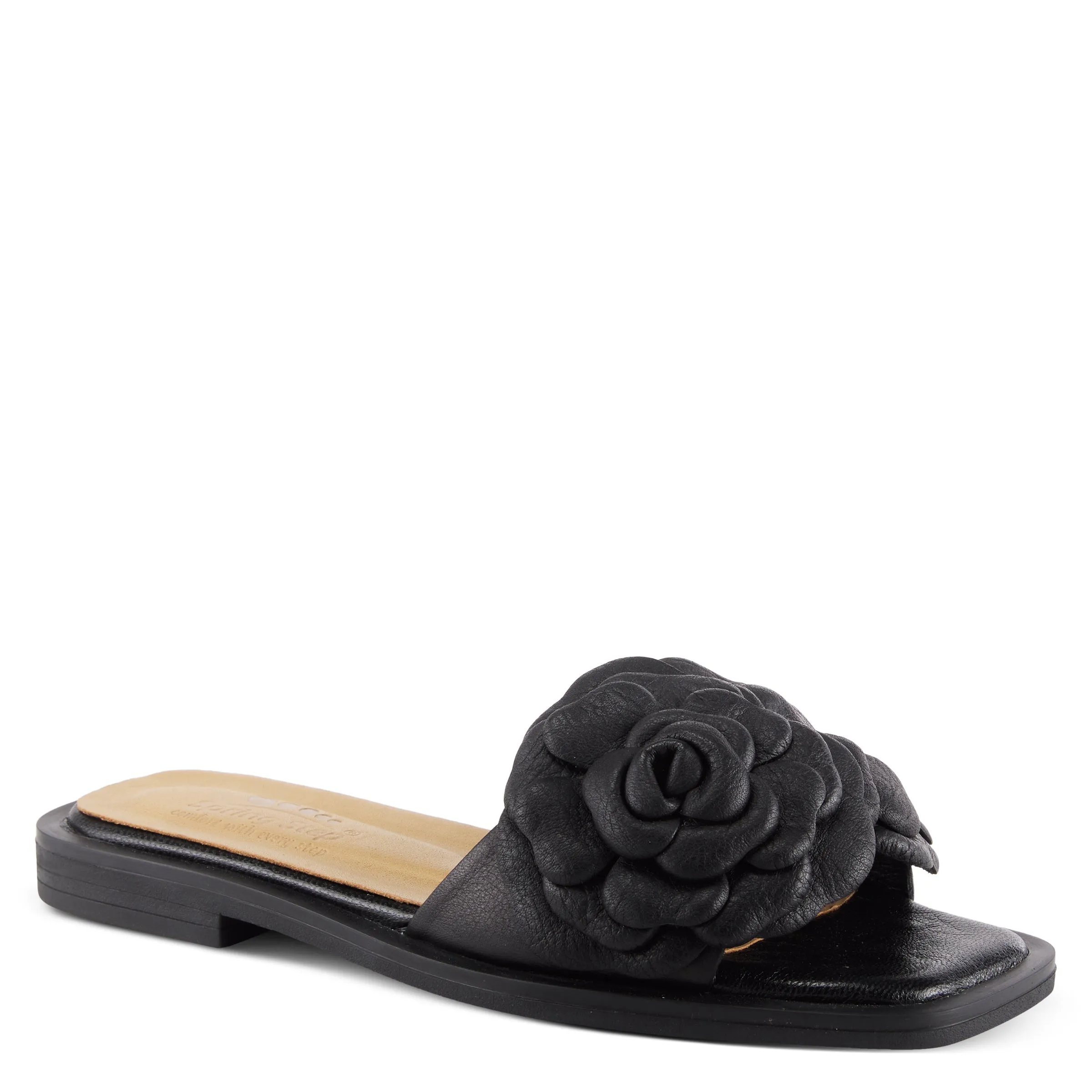 Spring Step Shoes Domonique Slide Sandals Women’s Leather