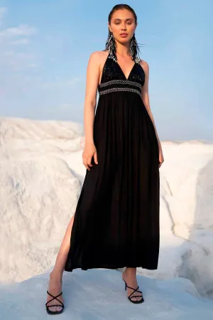 Strappy & Flowy Sequins Dress