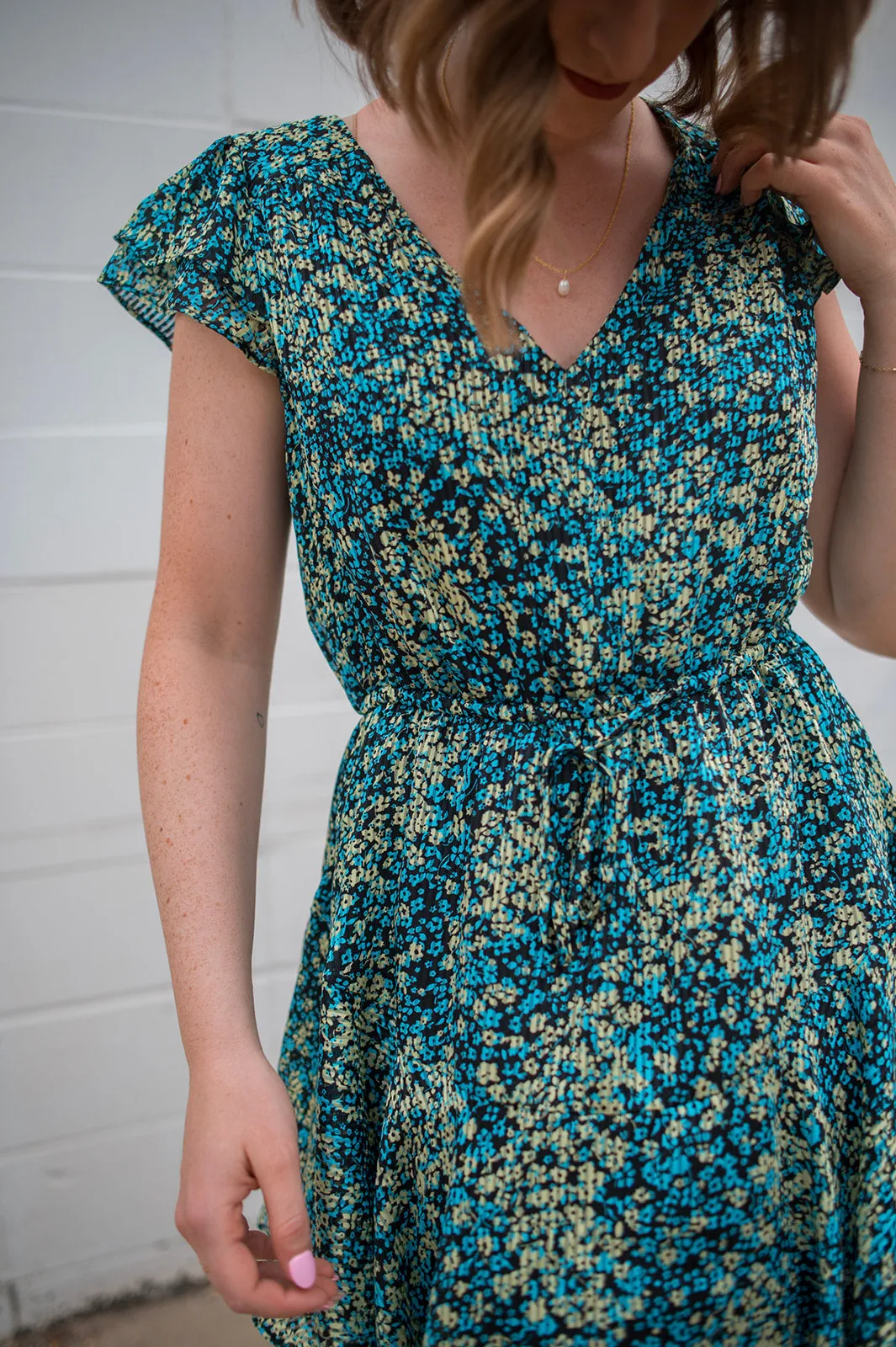 The Arya Dress - Black Multi