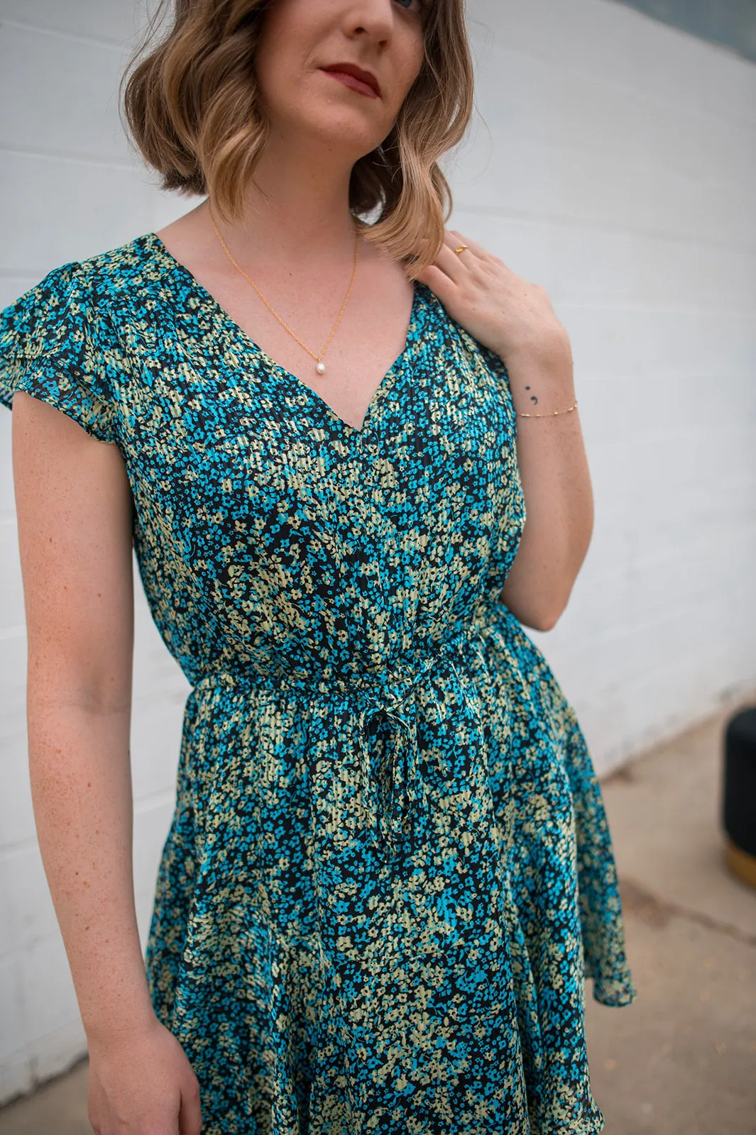 The Arya Dress - Black Multi