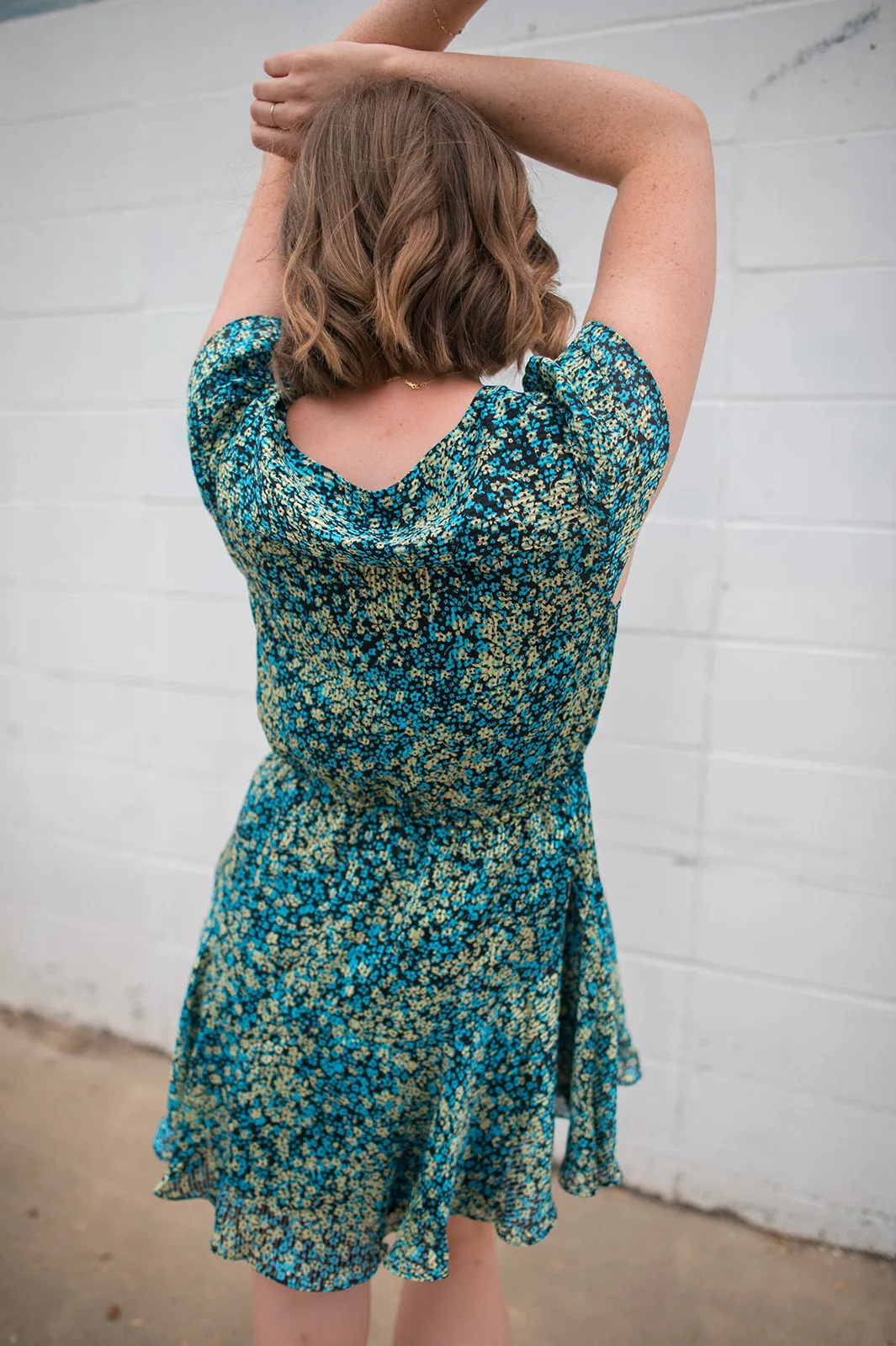 The Arya Dress - Black Multi
