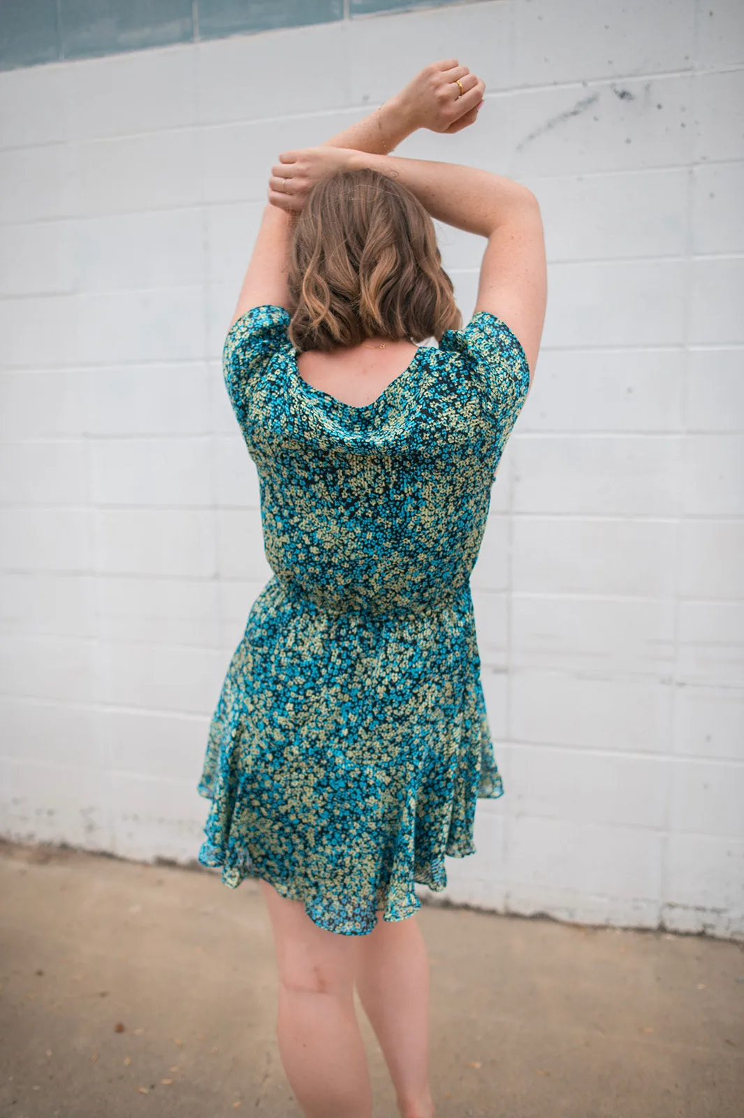 The Arya Dress - Black Multi