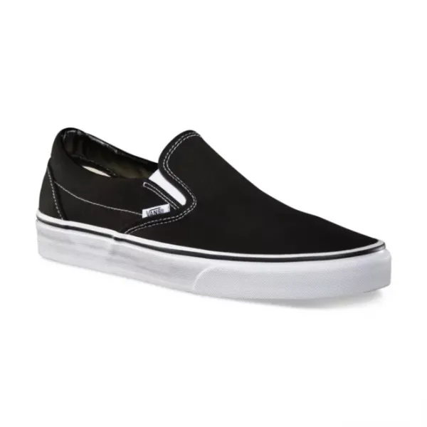 VANS - Boy - Slip On - Black/White