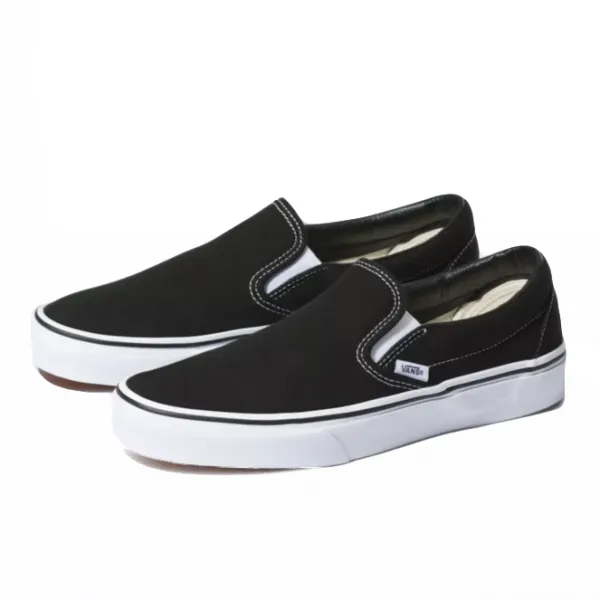 VANS - Boy - Slip On - Black/White