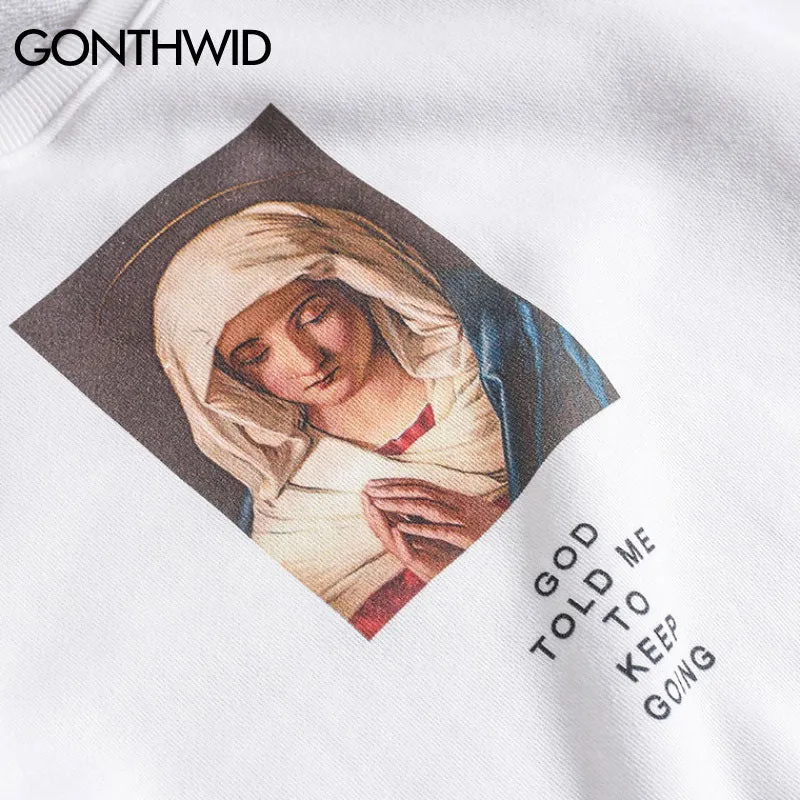 Virgin Mary Sweatshirt