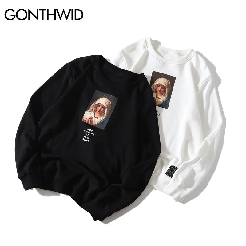 Virgin Mary Sweatshirt