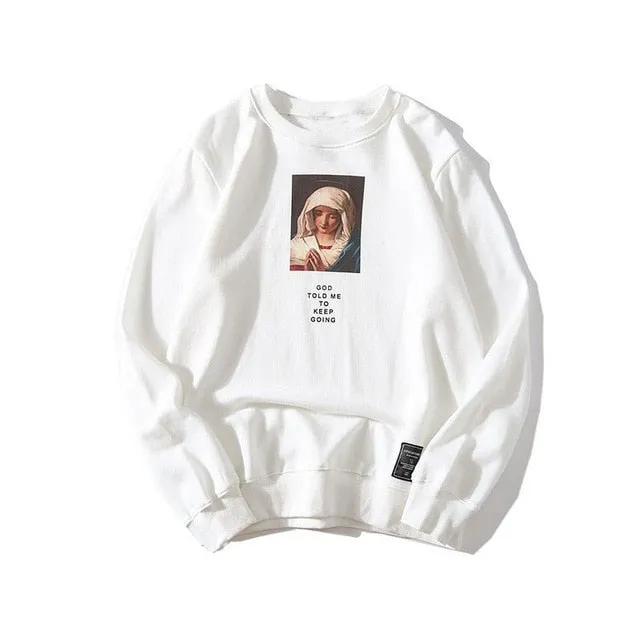 Virgin Mary Sweatshirt