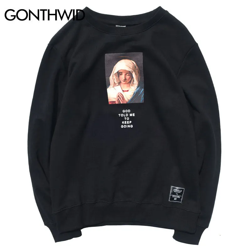Virgin Mary Sweatshirt