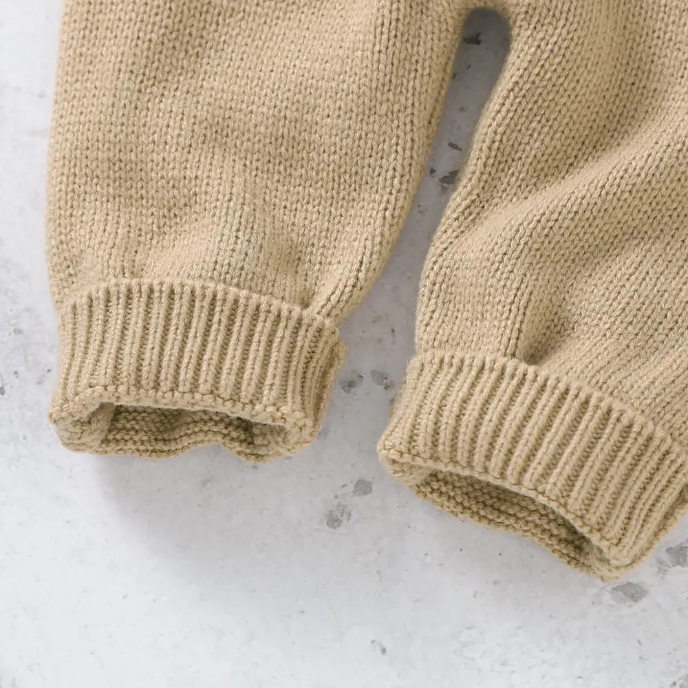Warm Knitted Jumpsuits & Hats