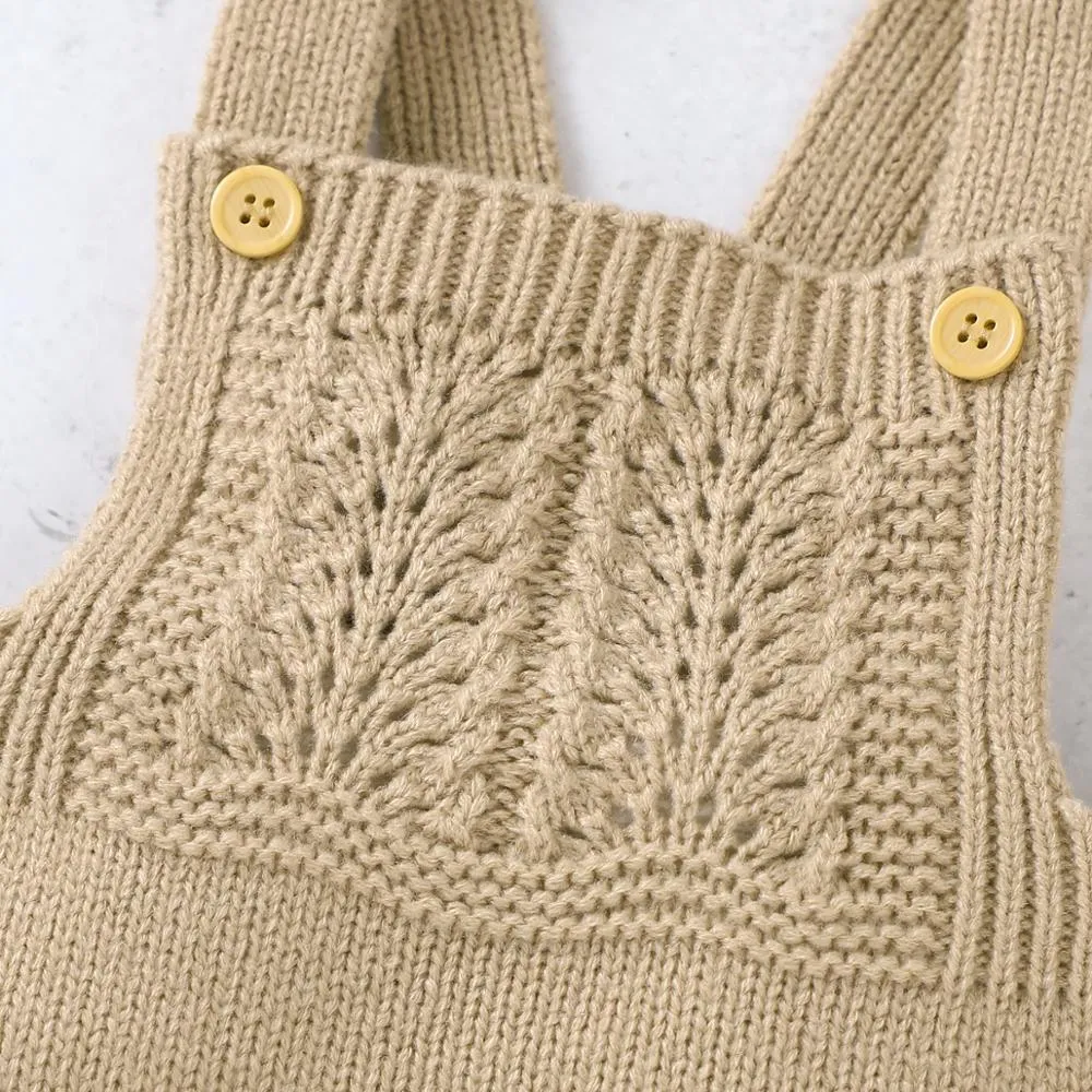 Warm Knitted Jumpsuits & Hats