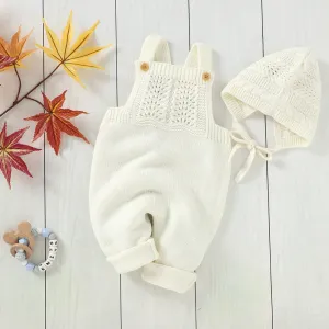 Warm Knitted Jumpsuits & Hats